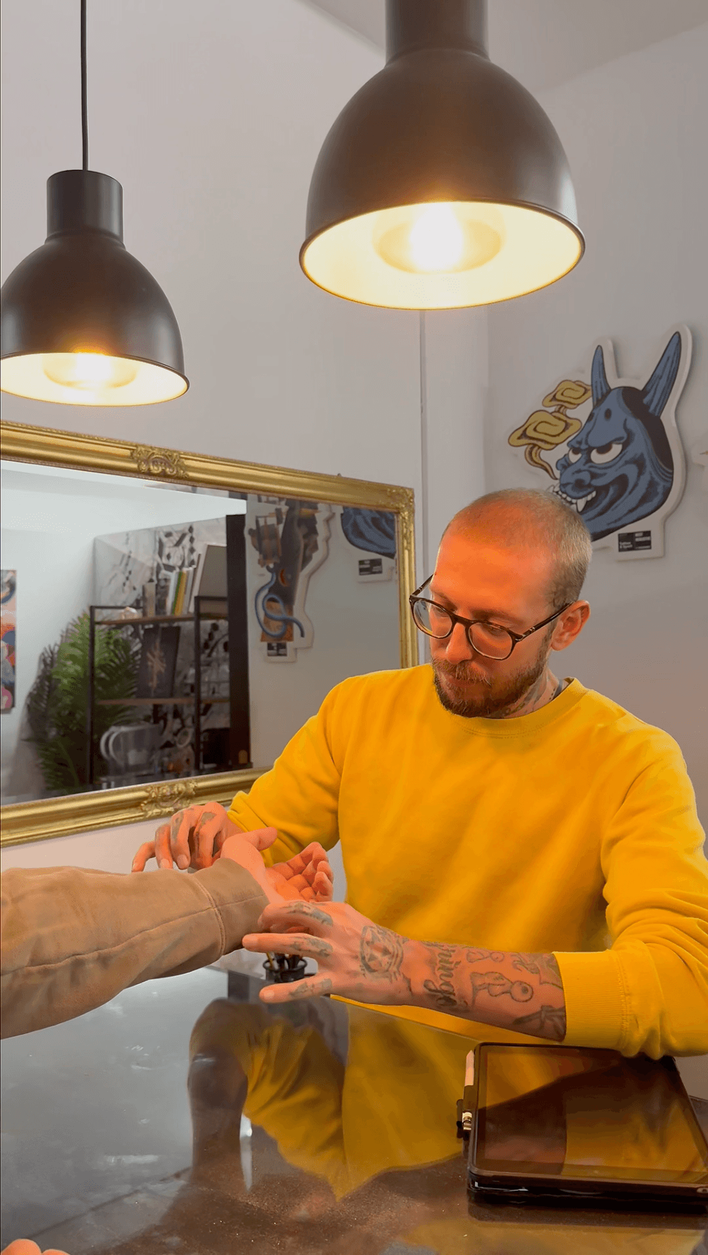 Portfolio Stacce Agency - Gringo: Studio di tatuaggi moderno e creativo. Abbiamo sviluppato un’identità visiva coerente e contenuti di